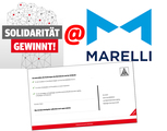 Solidaritaet mit Marelli-Koll.!